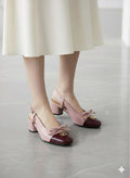 Duet Slingback Pumps PINK B-H-022