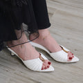 Parisian Allure Heels WHITE B-H-002