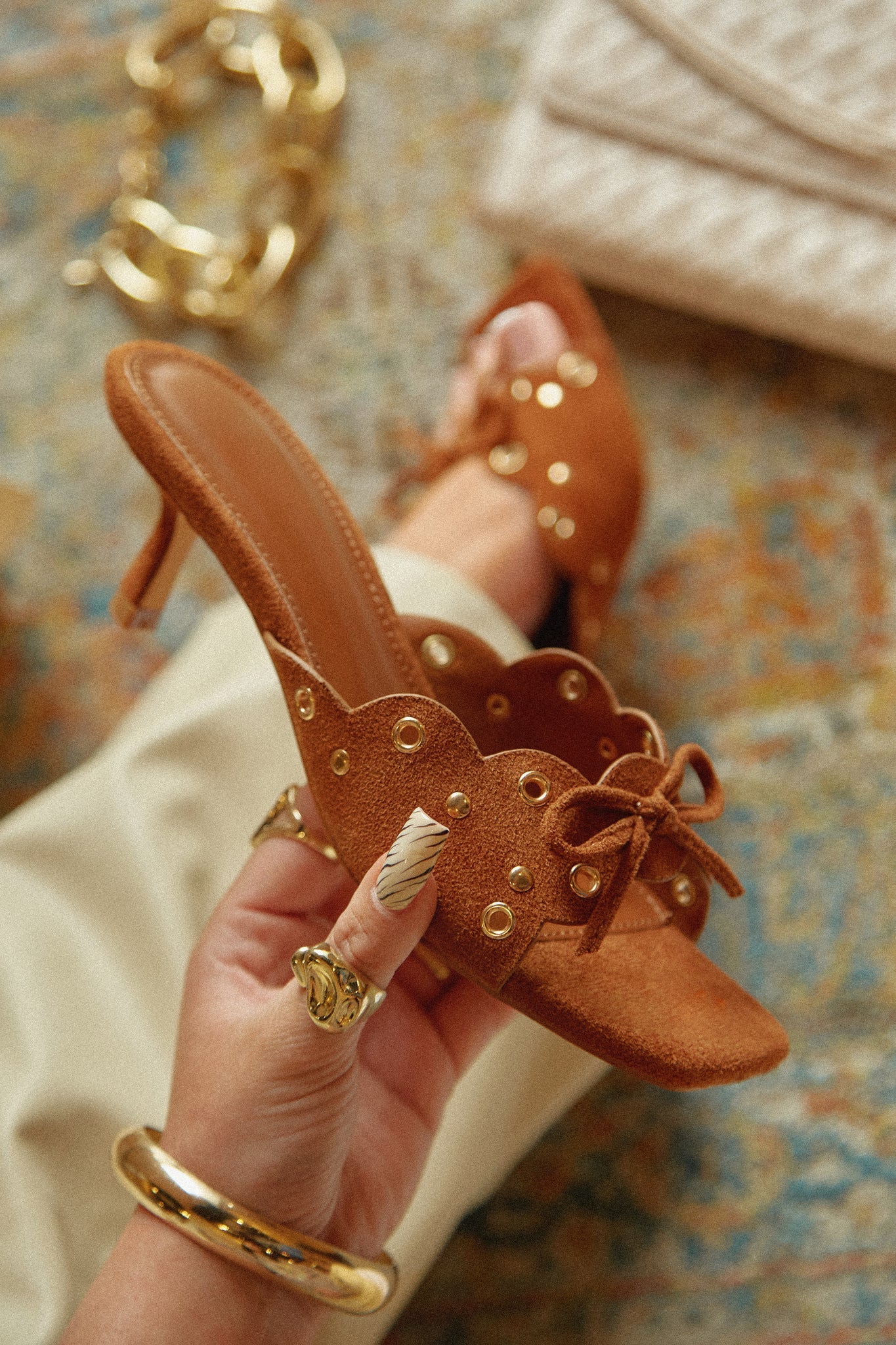 Joline Heels BROWN B-H-001