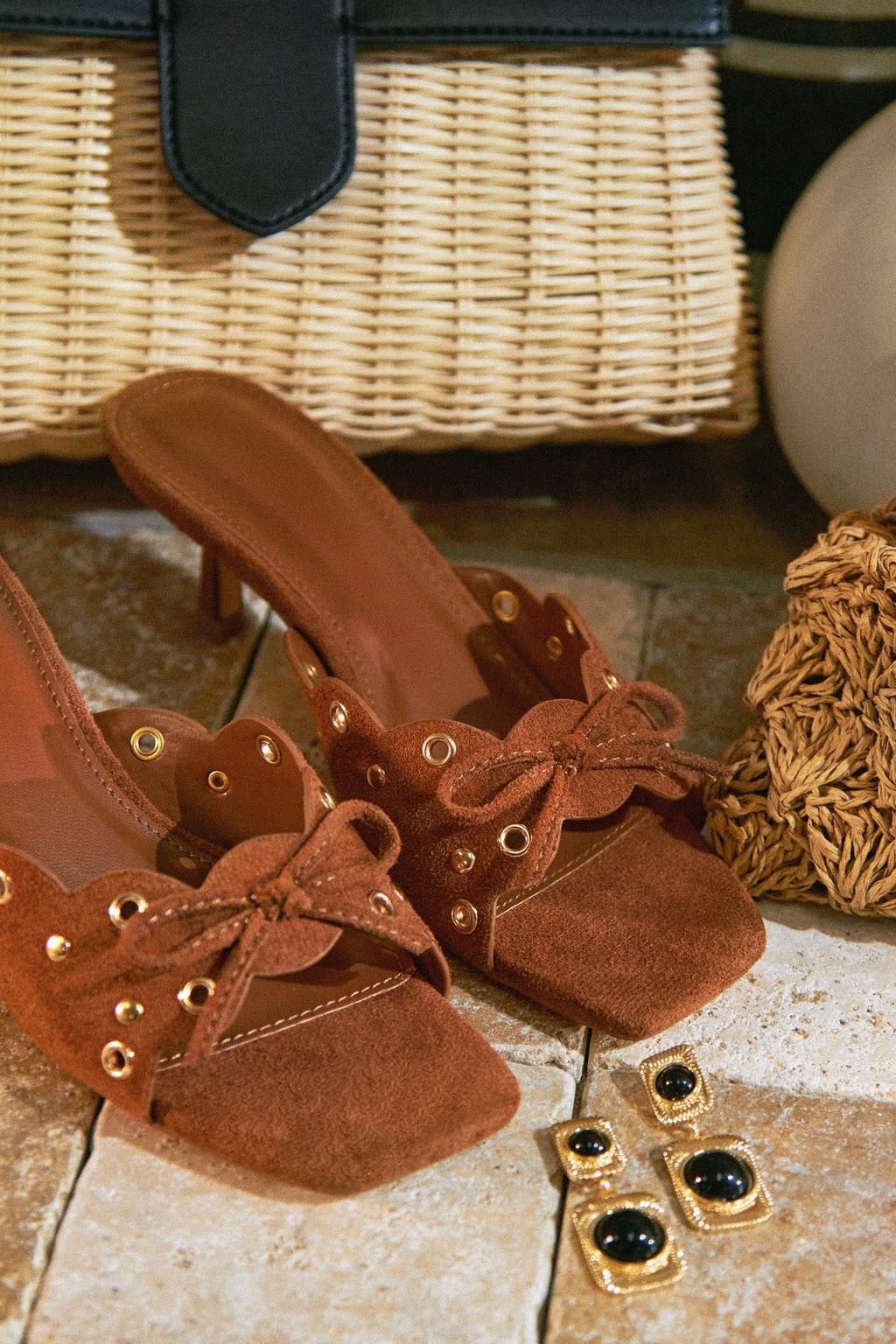 Joline Heels BROWN B-H-001