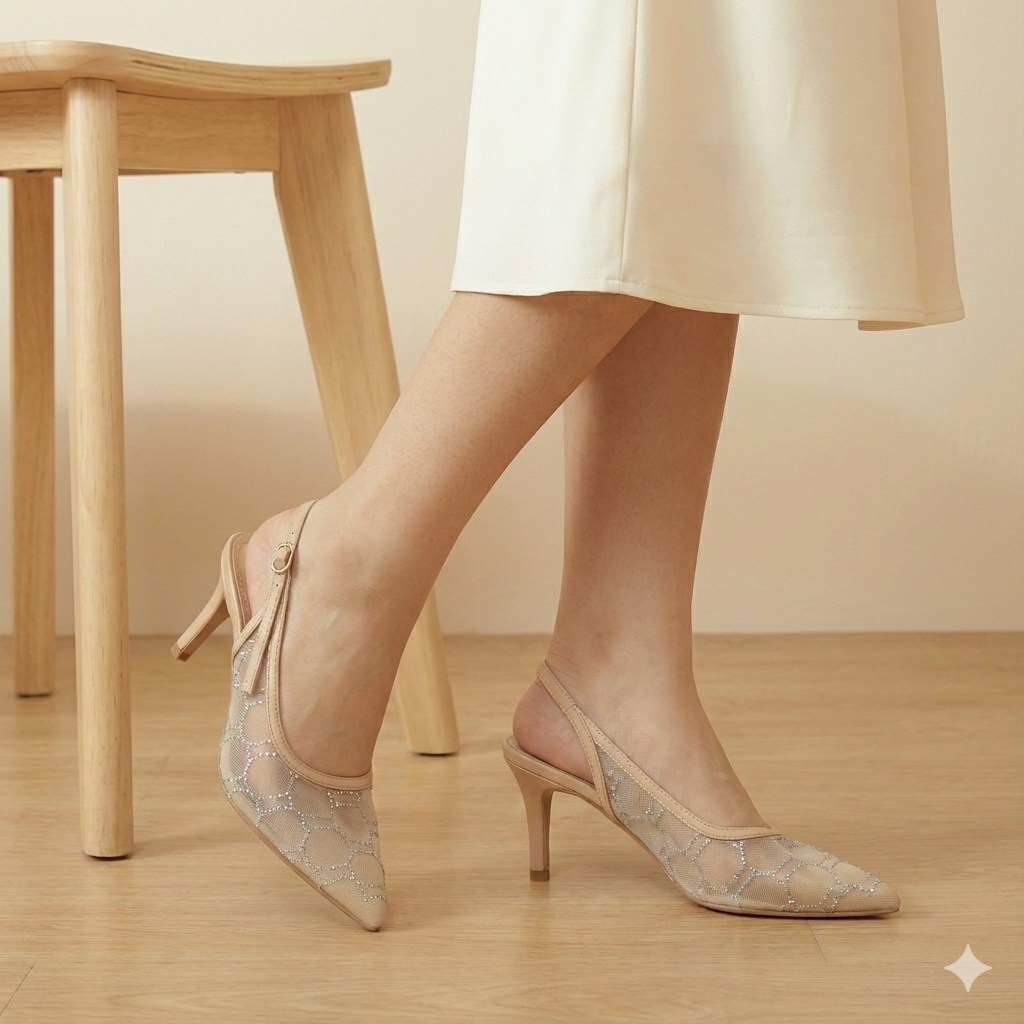 Ario Heels BEIGE SG-044