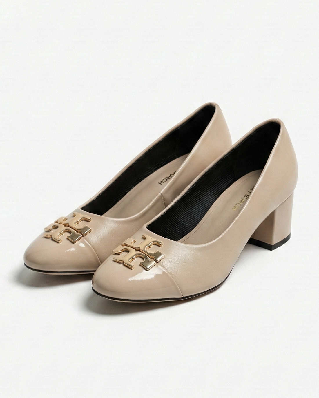 Insignia Block Heel BEIGE B-H-016