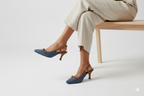 Blue Jane Bow Heels SG-045