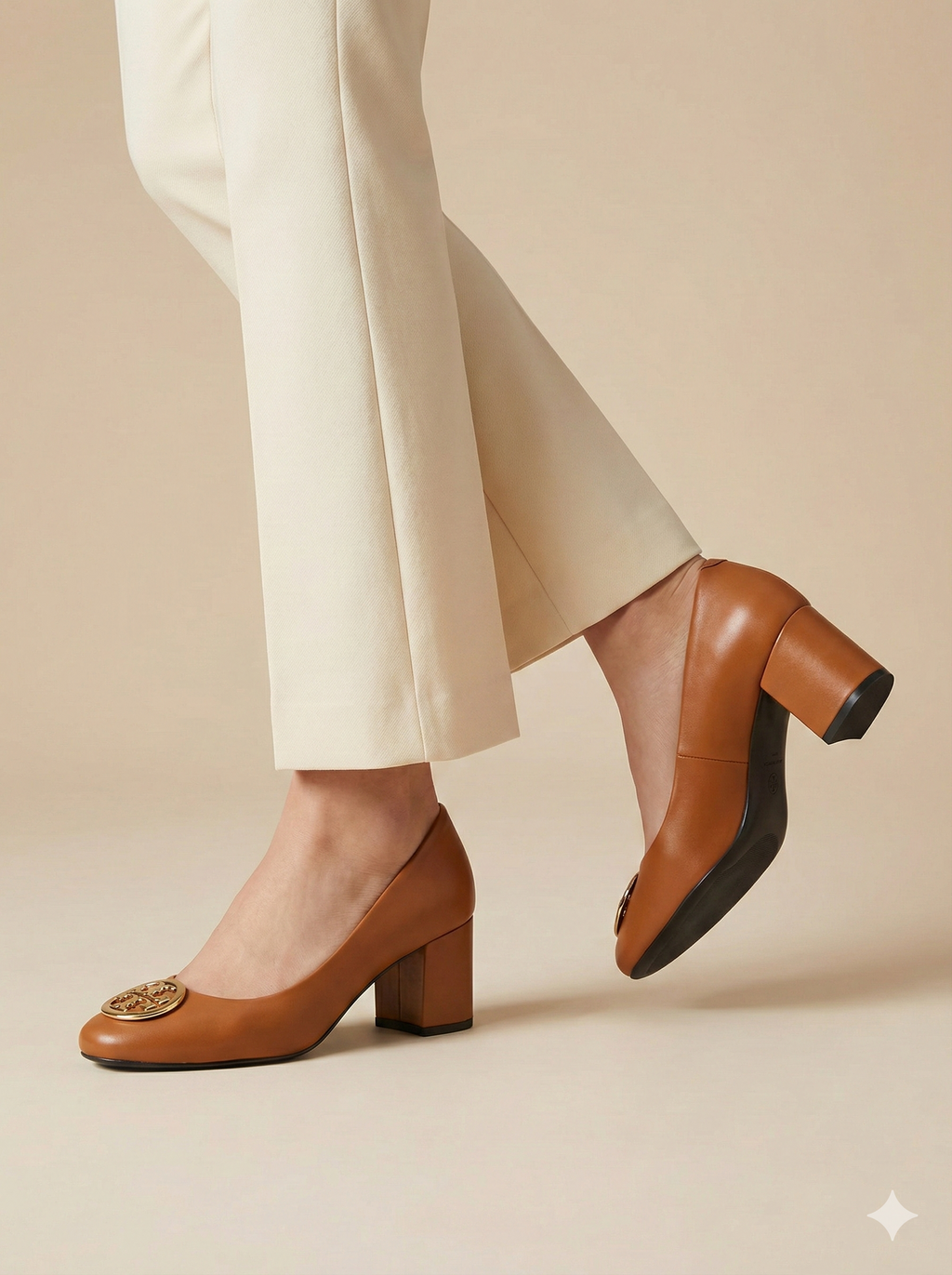 Windsor Block Heel MUSTARD B-H-017