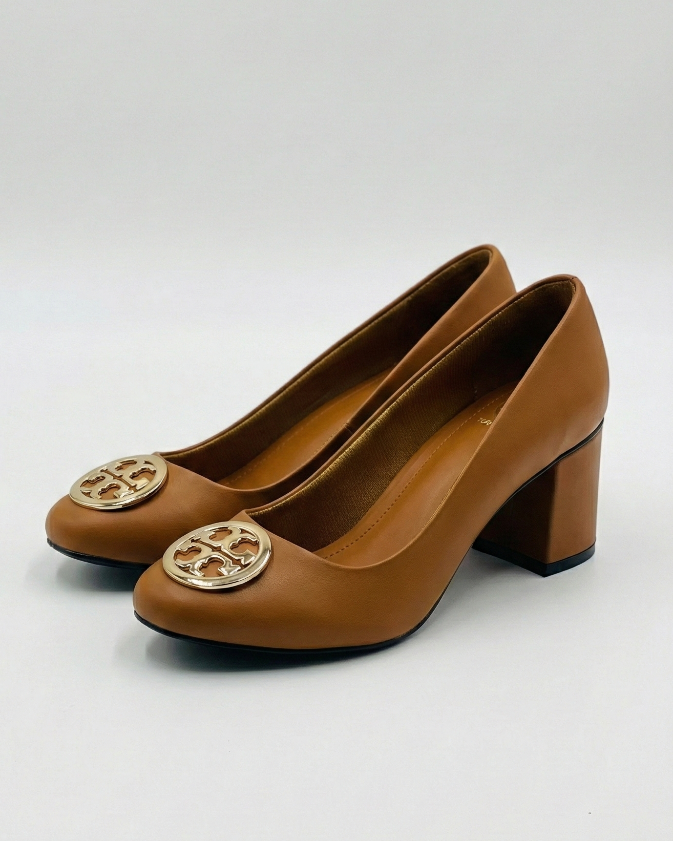 Windsor Block Heel MUSTARD B-H-017