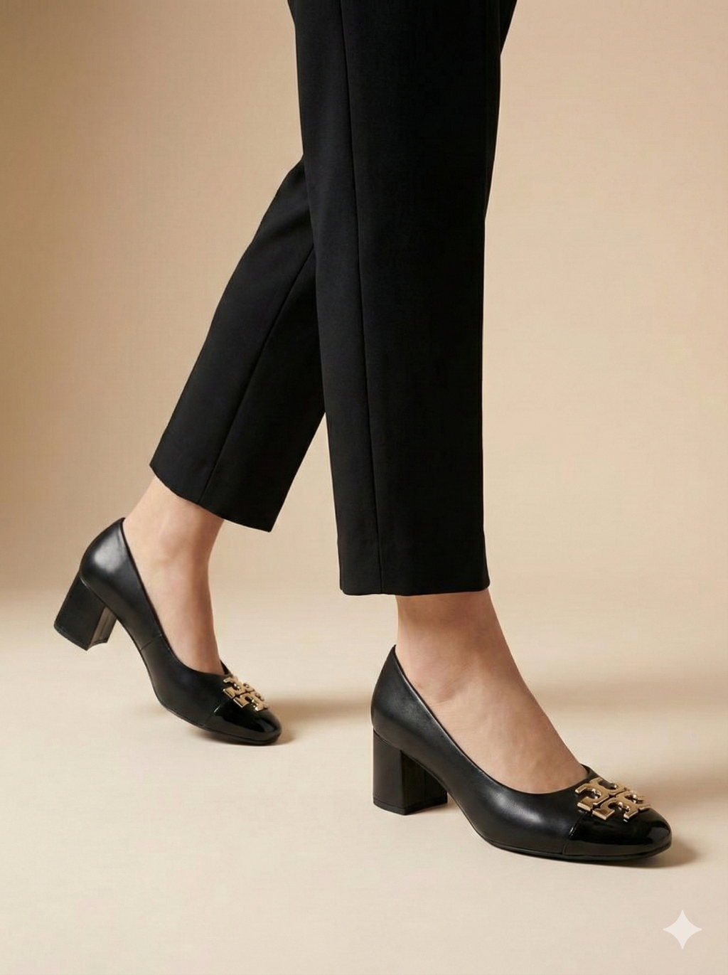 Insignia Block Heel BLACK B-H-016