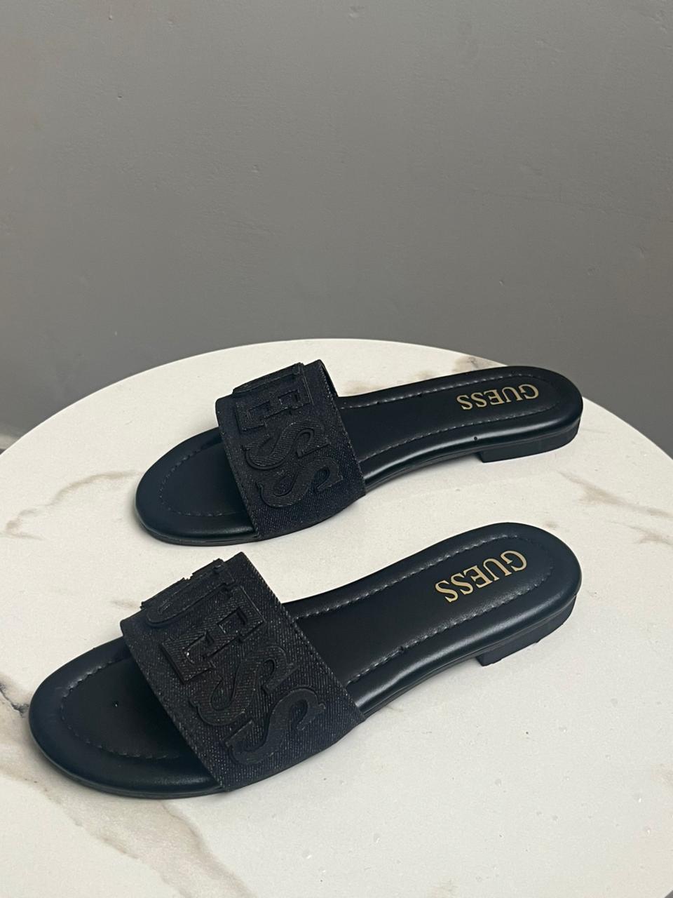 Indigo Denim Slides B-SG-024