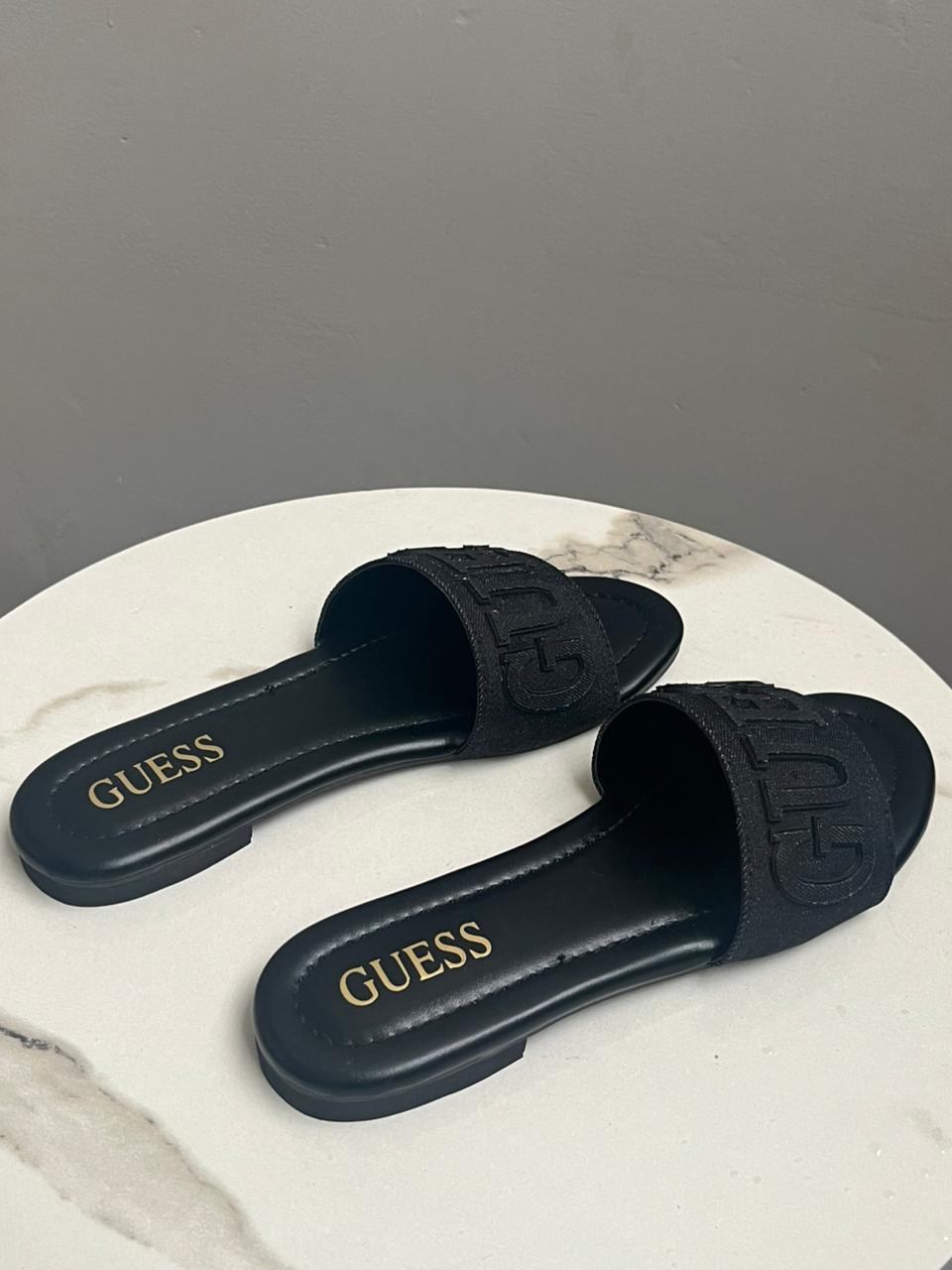 Indigo Denim Slides B-SG-024