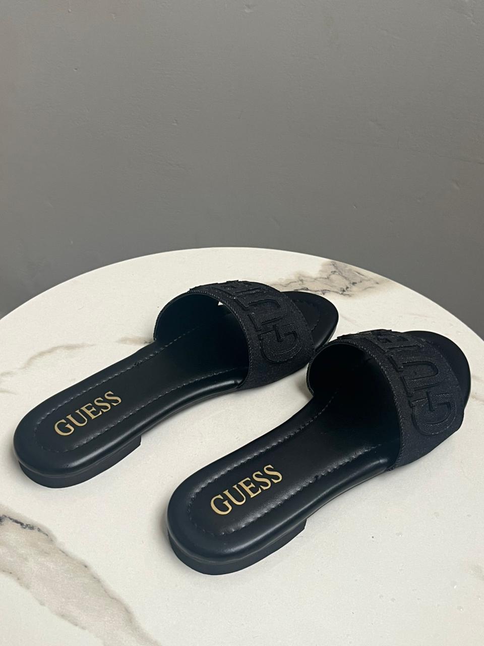 Indigo Denim Slides B-SG-024