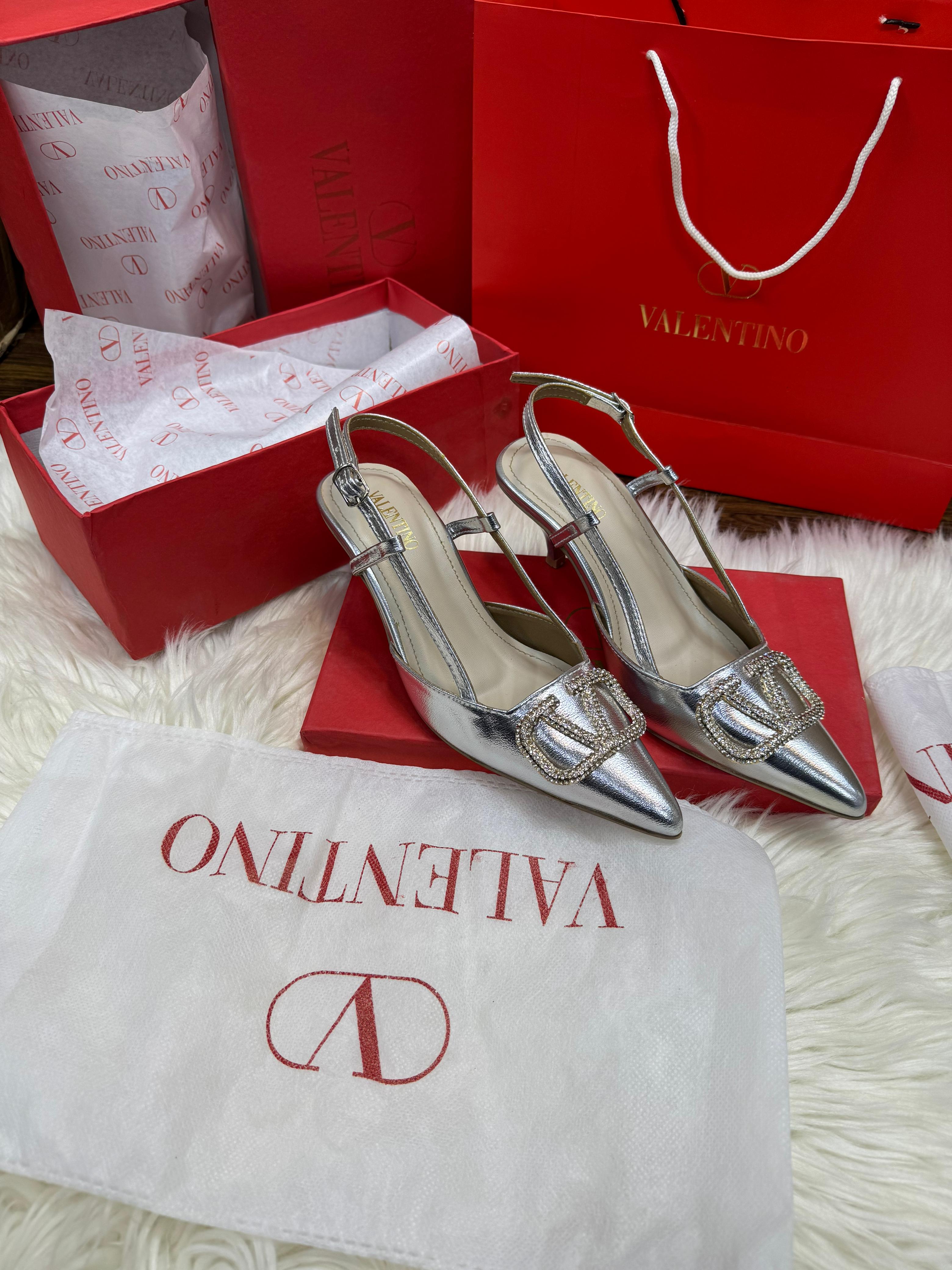 Lustre V-Heel SILVER SG-053