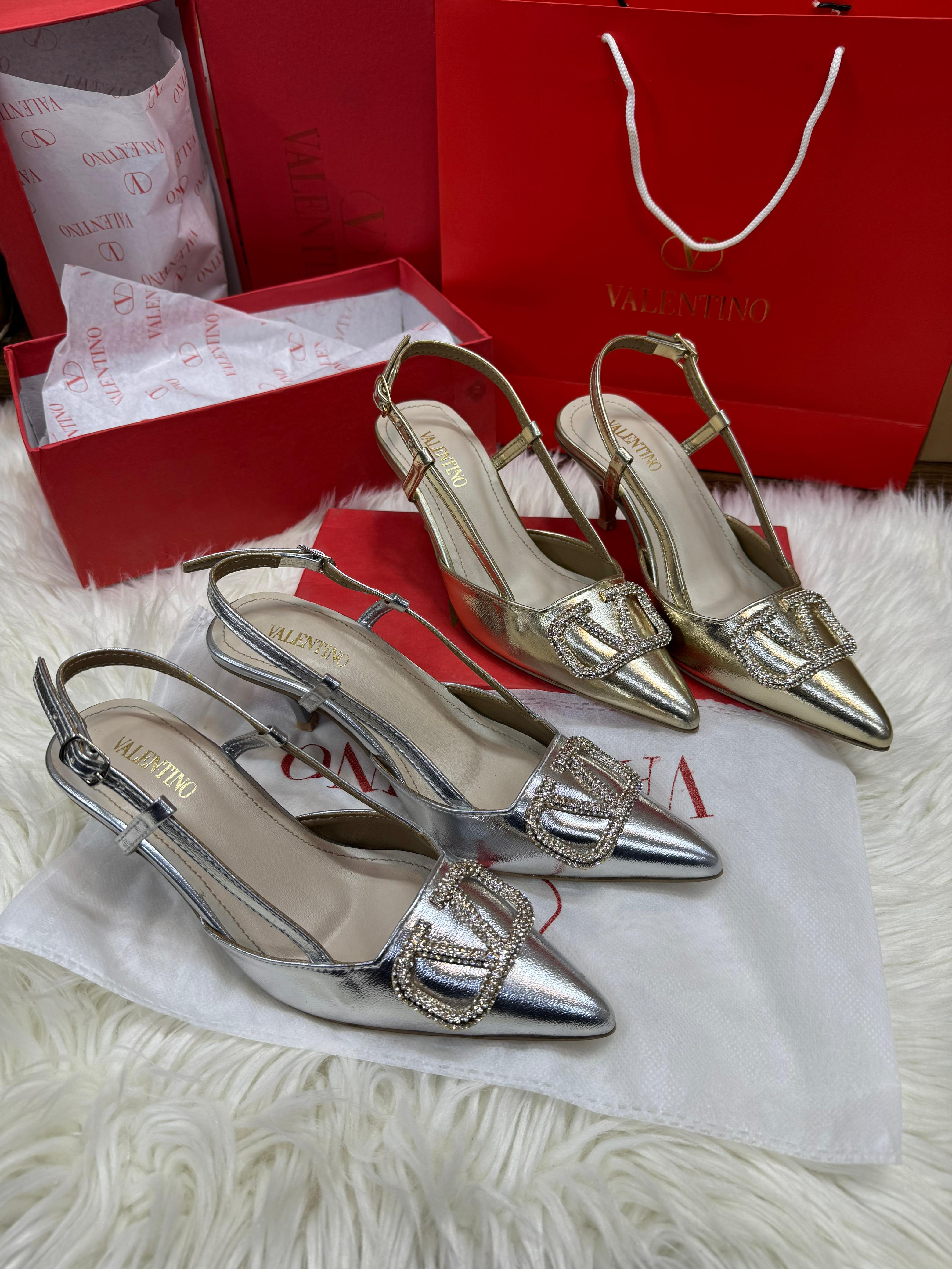 Lustre V-Heel SILVER SG-053