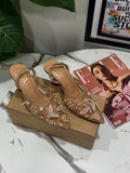 Pearlina Blossom Heels BEIGE B-H-011