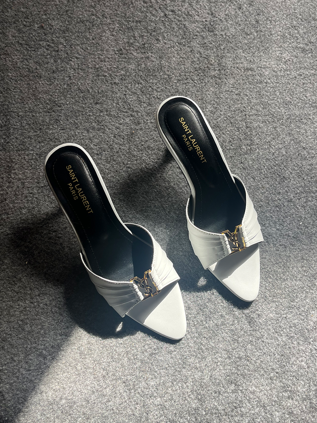 Parisian Allure Heels WHITE B-H-002