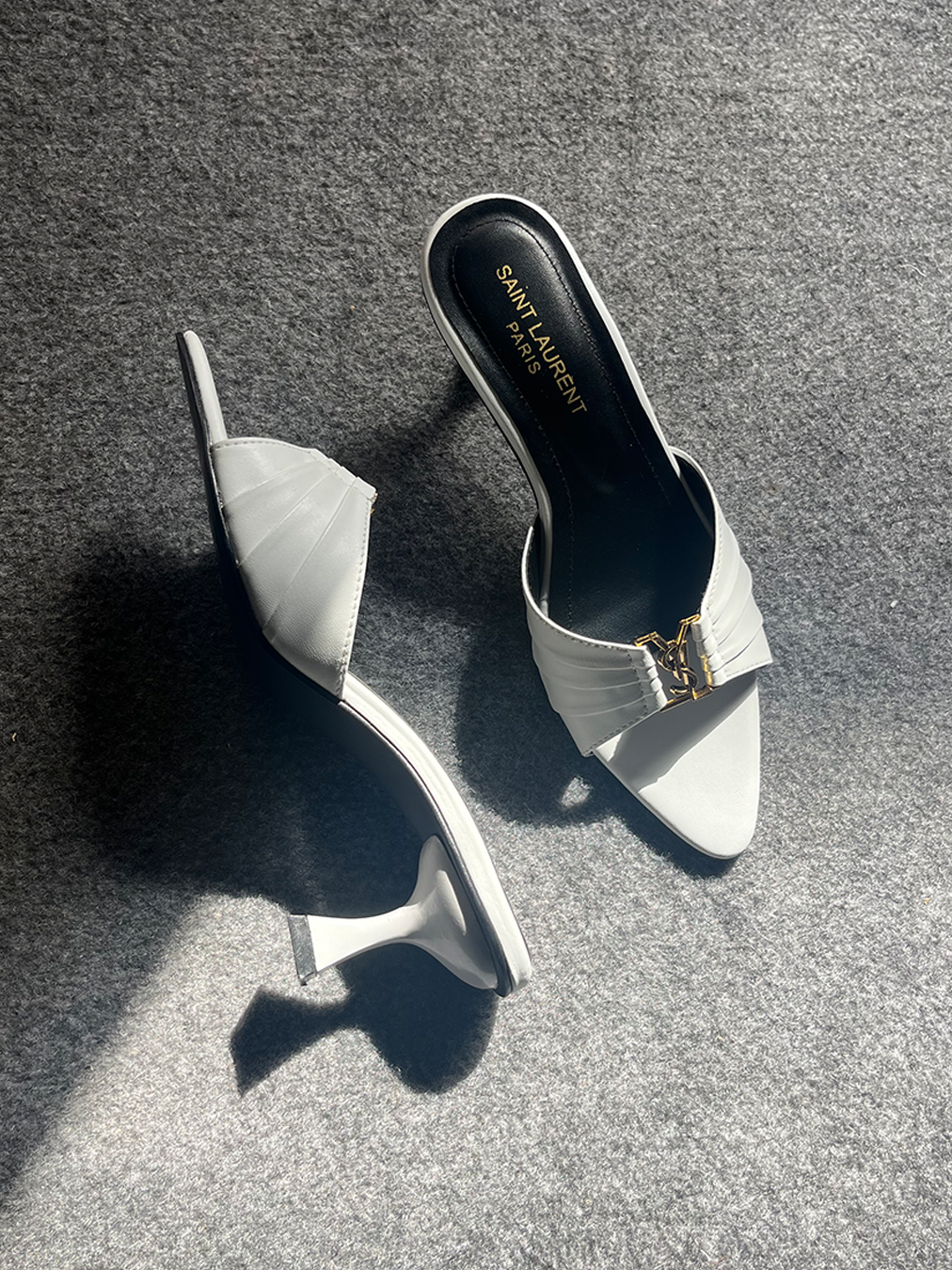 Parisian Allure Heels WHITE B-H-002