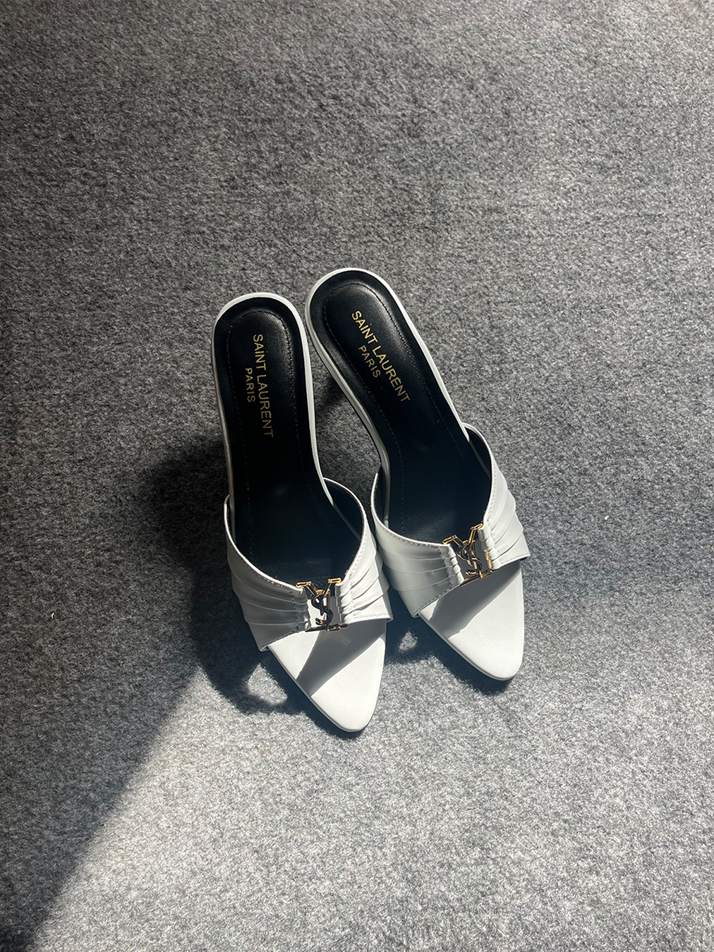 Parisian Allure Heels WHITE B-H-002