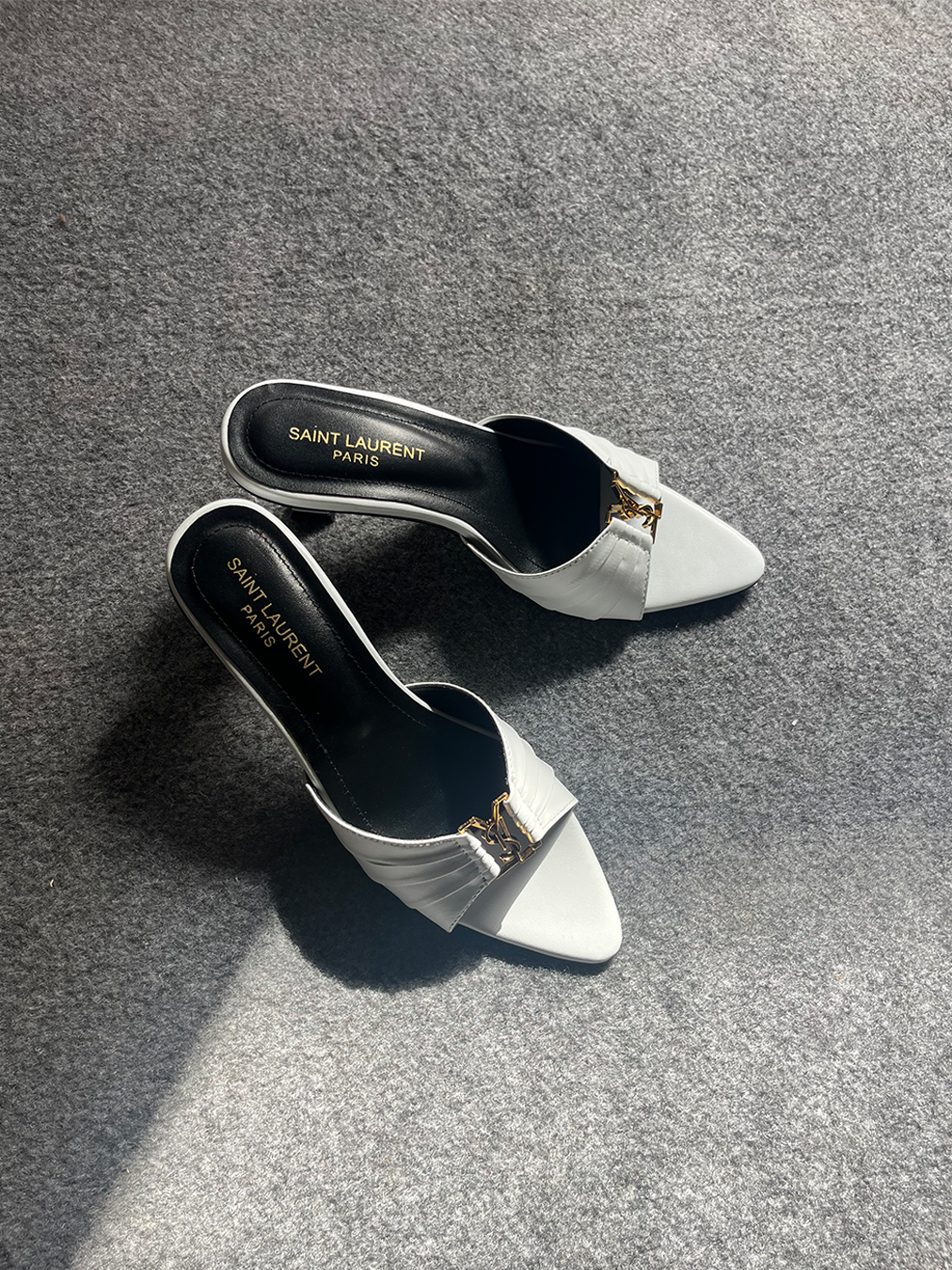 Parisian Allure Heels WHITE B-H-002
