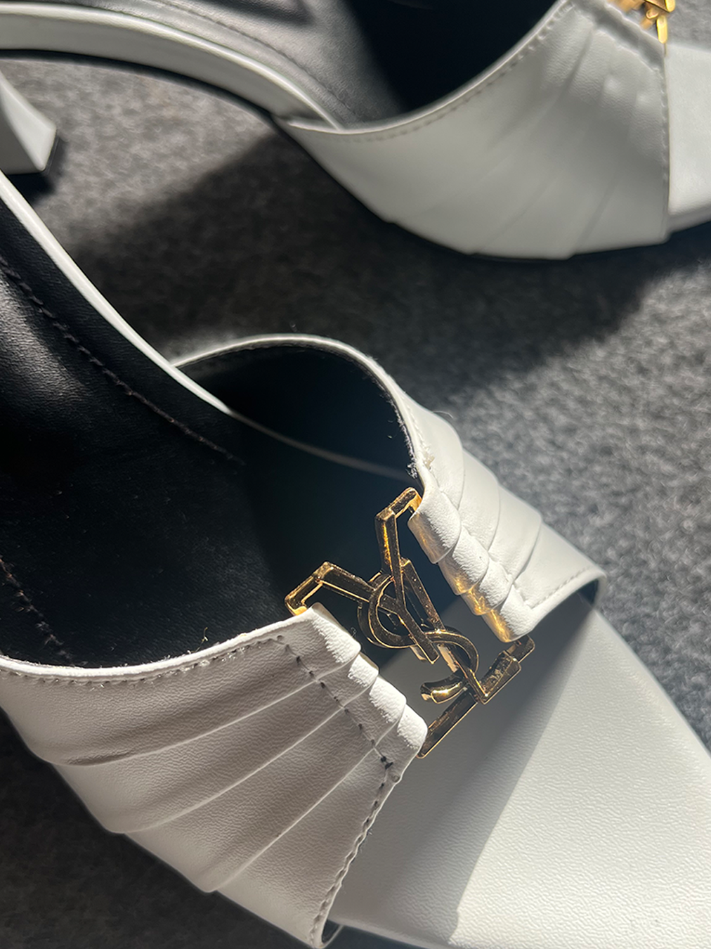Parisian Allure Heels WHITE B-H-002