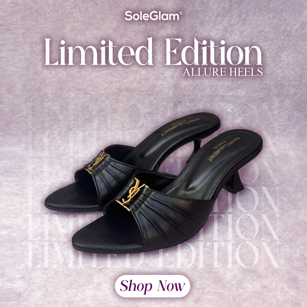 Parisian Allure Heels BLACK B-H-002