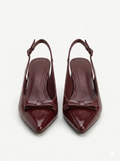 Elize Block Heel MAROON SG-050