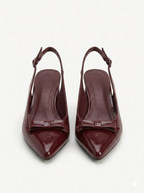 Elize Block Heel MAROON SG-050