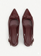 Elize Block Heel MAROON SG-050