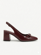 Elize Block Heel MAROON SG-050
