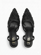 Opel Blossom Heels BLACK SG-038