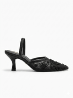 Opel Blossom Heels BLACK SG-038