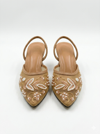 Opel Blossom Heels BEIGE SG-038
