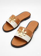 2ORY SLIDES MUSTARD&WHITE SG-005