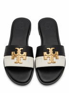 2ORY SLIDES WHITE&BLACK SG-005